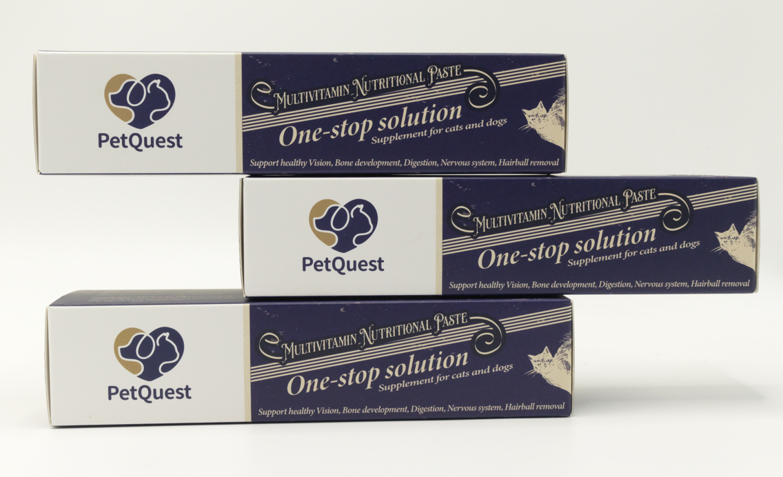 (3 items) PetQuest Multivitamin Nutritional Paste 120g !!!10% off + free delivery!!!